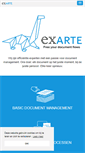 Mobile Screenshot of exarte.be